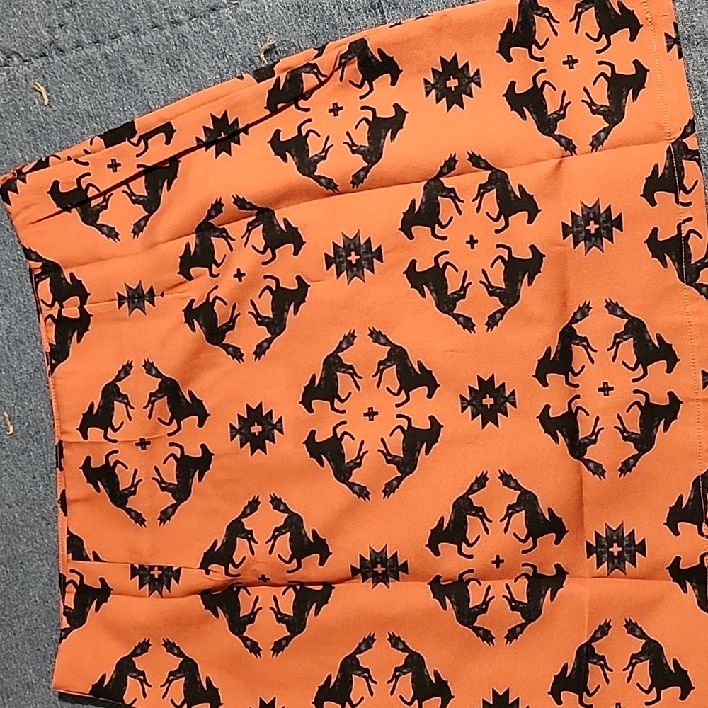 NWT Home Folk Mini Skirt